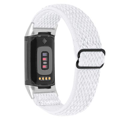 KangPlus Band Compatible with Charge 5,Sport Lightweight Woven Elastic Loop Replacement Strap Soft Breathable Watch Band Adjustable 5.3-8.3 inch for Women Men