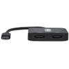 Tripp Lite USB-C Two-Monitor HDMI Adapter, Windows & MacBook Pro, 4K @ 60Hz 4:4:4 Dual Output, 7.1-Channel Surround Sound Audio, HDCP 2.2, HDR, DP 1.4 Alt Mode, 3-Year Warranty (U444-2H-MST4K6) view 3