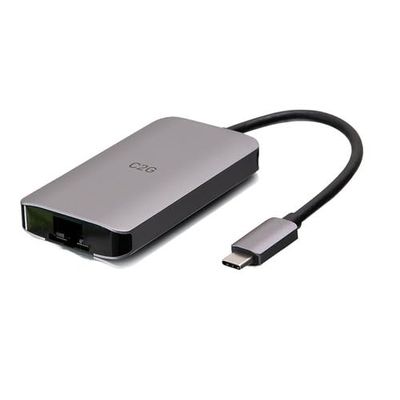 C2G Mini Dock Docking Station - for Notebook/Tablet PC - Charging Capability - USB Type C - 4K, Full HD - 3840 x 2160, 1920 x 1080-3 x USB Ports - 1 x USB 3.0-1 x USB Type-A Ports - (Renewed)