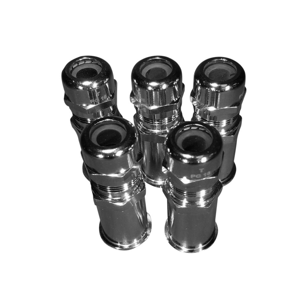 Cambium Networks - N000000L140A Silver RJ-45 Gland Spare - PG16 Long Size - Pack of 5 - Cable Gland -