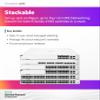 HPE Networking Instant On Switch Series 1960 12-Port 10Gb Aggregator Smart-Managed Layer 2+ Ethernet Switch | 12x 10GBase-T | 4X SFP+ | Stackable | US Cord (JL805A#ABA) view 4