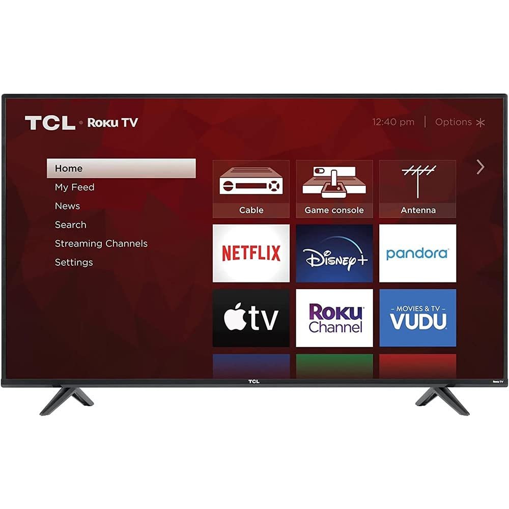 TCL 50" Class 4-Series 4K UHD HDR Smart Google TV 50S446, 2022 Model