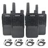 Radtel RT-518 Rechargeable Walkie Talkies for Adults Long Range Handheld FRS Two Way Radio 22CH Handsfree VOX for Camping Hiking (4 Pack) view 1