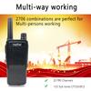 Radtel RT-518 Rechargeable Walkie Talkies for Adults Long Range Handheld FRS Two Way Radio 22CH Handsfree VOX for Camping Hiking (4 Pack) view 3