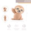 Funx Accessories Sloth Bluetooth Wireless Speaker - Bluetooth Speaker for Kids - Portable Bluetooth Speaker in Many Fun Designs - Compatible with iPhone and Android Devices view 2