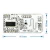 Rakstore 2pcs HW-MS03 High Performance Motion Sensor Module Radar Motion Sensor 2.4GHz to 5.8GHz Microwave Radar Sensor Module for Arduino view 3