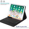 QYiiD Keyboard Case for iPad Pro 12.9-inch 2017/2015 (Old Model, 2nd & 1st Generation, Ultra-Thin PU Leather Case with Wireless Detachable Keyboard - with Pencil Holder, Black view 3