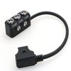 ZBLZGP D-tap to Fischer 3 pin RS Port Power Distribution Box for ARRI Alexa Mini view 1
