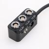 ZBLZGP D-tap to Fischer 3 pin RS Port Power Distribution Box for ARRI Alexa Mini view 3