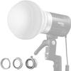 GODOX ML-CD15 Collapsible Softbox Diffusion Dome Flash Diffuser Modifier with 3 Adapters for godox V1 V1PRO AD100PRO AD200PRO V860III V860II V850II TT685II TT685 TT600 TT560II TT520II TT660S AD300PRO view 1