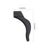 Beaupretty 1set Silicone -skid Eyeglass Retainers Ear Hooks Non- Glasses Covers for Sports and Outdoor Activities Lens Cloth Included view 2