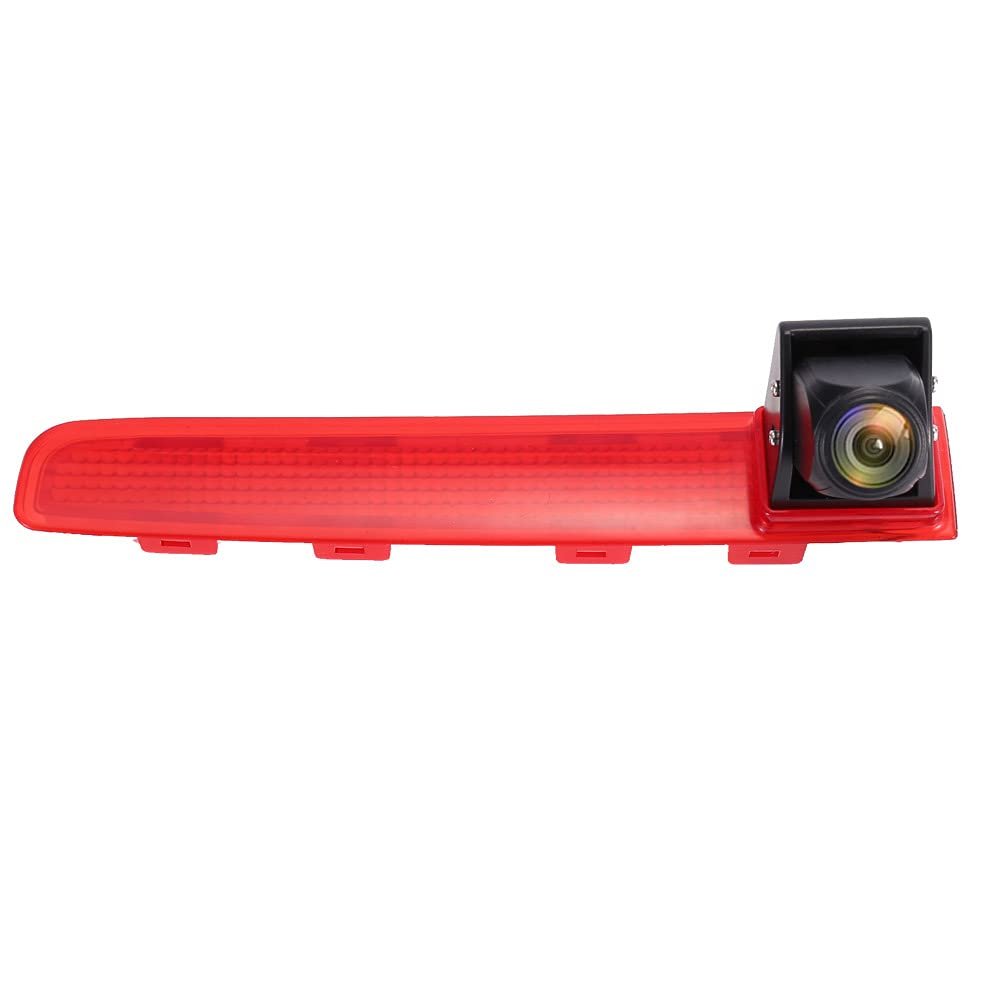 HD 1280x720 Pixels 1000 TV Line 3rd Brake Light Reversing Camera Brake lamp Parking Camera Replacement for Replacement for VW T5 T6 ab 2010 Caravelle Multivan Transporter Van Einparkhilfe Wasserdicht