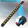 CRST 12-Outlet Metal Long Power Strip, Heavy Duty 1800 Joule Surge Protector Wall Mount Power Strip, 6FT Wide Spaced Workshop Garage Industrial Power Bar, 15A Circuit Breaker, ETL Listed view 3