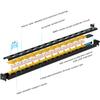 CRST 12-Outlet Metal Long Power Strip, Heavy Duty 1800 Joule Surge Protector Wall Mount Power Strip, 6FT Wide Spaced Workshop Garage Industrial Power Bar, 15A Circuit Breaker, ETL Listed view 4
