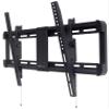 Amazon Basics Tilt TV Wall Mount with Horizontal Post Installation Leveling for 32 to 86 inch TVs, Black view 1