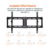 Amazon Basics Tilt TV Wall Mount with Horizontal Post Installation Leveling for 32 to 86 inch TVs, Black view 4