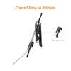 Amazon Basics Fixed Flat TV Wall Mount fits 12 to 40 inch TVs and VESA 200x200, Black view 3