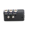 ZBLZGP 0B 2-Pin Female 1 to 3 Power Splitter Adapter Box with 1/4"-20 Screw Mount for ARRI RED Camera Teradek SmallHD view 2