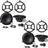 Alpine SPV-65X-WRA Front and Rear JK Speaker Upgrade Kit view 1