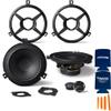 Alpine SPV-65X-WRA Front and Rear JK Speaker Upgrade Kit view 2
