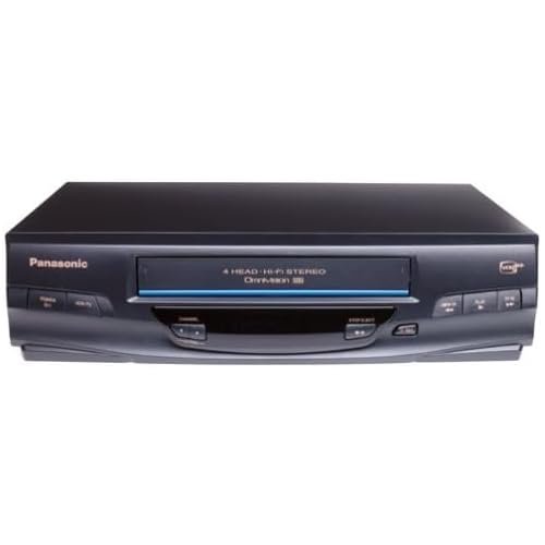 Panasonic PV-V4520 4-Head Hi-Fi VCR (Renewed)