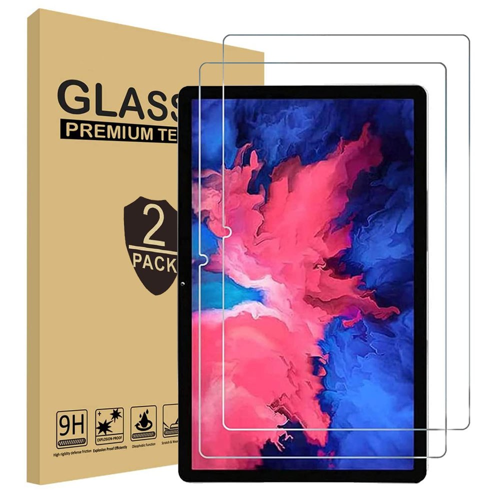 [2 Pack] TDA Trading Screen Protector for Lenovo Tab P11 / Tab P11 Plus (11-inch) Tempered Glass Screen Film [9H Hardness] [Bubble Free] for Lenovo Tablet Tab P11 / Tab P11 Plus (2021/2020 Released)