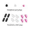 15PCS Dust Plugs Cover for 2025-2020 MacBook Air 13.6" 15.3" M4 M3 M2 M1, MacBook Pro 14" 16" M4 M3 M2 M1 Pro/Max, MacBook Pro 13 M1 M2, Silicone USB C Caps Headphone Port Plugs Anti-Dust Plug view 3