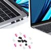 15PCS Dust Plugs Cover for 2025-2020 MacBook Air 13.6" 15.3" M4 M3 M2 M1, MacBook Pro 14" 16" M4 M3 M2 M1 Pro/Max, MacBook Pro 13 M1 M2, Silicone USB C Caps Headphone Port Plugs Anti-Dust Plug view 4