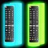 2Pack Case for LG TV Remotes, Cover for LG Smart TV Remote Control AKB75095307 AKB75375604 AKB74915305 Original, Replacement Silicone Skin Sleeve Glow in The Dark Green Blue view 1