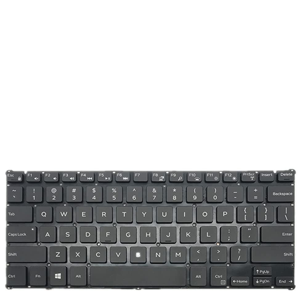 Replacement Laptop Keyboard for DELL Latitude 5285 US United States Edition Black