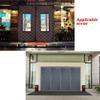 YZJJ Door Curtain Winter Screen Door Cotton Thermal Insulated Thicken Cotton Drape Barrier Doorway Curtain Privacy Partition Weatherproof for Balcony Door, Bedroom, Kitchen view 2