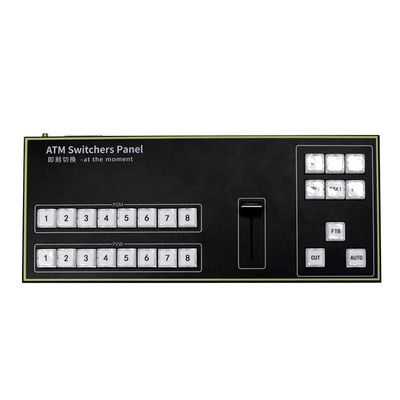 ATM Switcher Panel 4K Virtual Studio Recording Video Switcher Tally Interface for Live Broadcast Support Blackmagic BMD Switcher Director Control