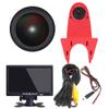 1280x720 Pixels 1000 TV Line 3rd Brake Light Reversing Camera Brake lamp Parking Camera Replacement for Ford Transit Connect 2014-2017 Transporter Business MPV SUV Bus+7" Reverse Monitor Waterproof view 2