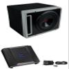 Alpine R2-SB10V 10" 750w Subwoofer+Ported Sub Enclosure Box Bundle R-A75M 750 Watt RMS Mono Car Audio Amplifier RUX-KNOB.2 Remote Control Bass Knob (3 Items) view 1