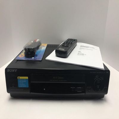 Sony Slv-678hf, Hi-fi Stereo,quick Mechanism, on Screen Display, Player & Recorder (Renewed)