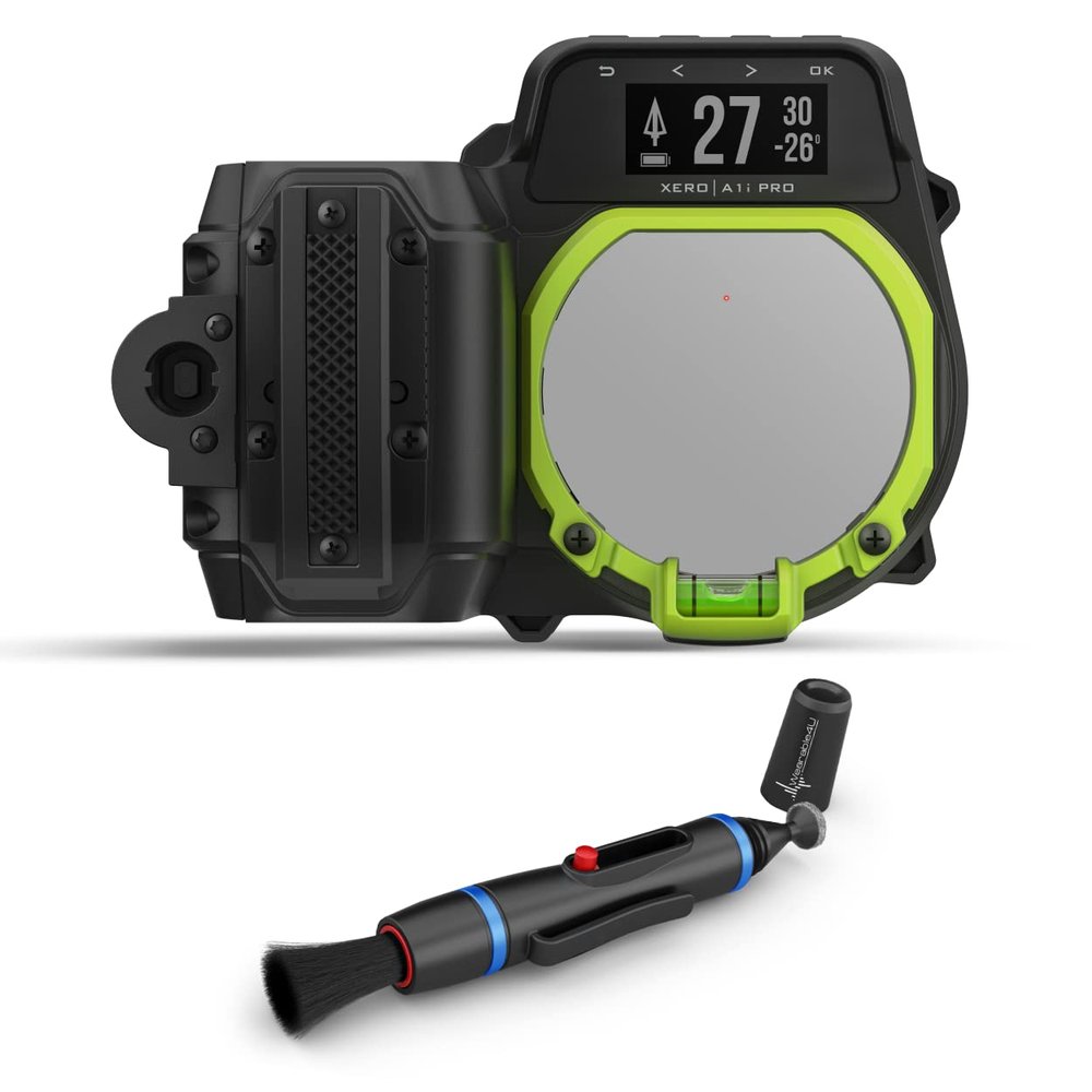 Wearable4U Garmin Xero A1i PRO Bow Sight, Left-Handed Auto-ranging Digital Sight with Lens Cleaning Pen Bundle
