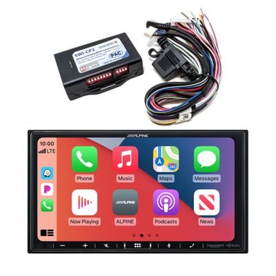 Alpine ILX-407 7" Multimedia Receiver w/Steering Wheel Interface