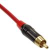 CablesOnline, 6 Inch RCA Male to RCA Female Premium Red Audio Extension Cable, AV-E300QR view 3