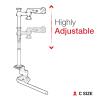 RAM MOUNTS No-Drill Mount for '12-26 RAM 2500-5500 + More RAM-VB-178A-SW2 Compatible with RAM Tablet and Laptop Holders view 4