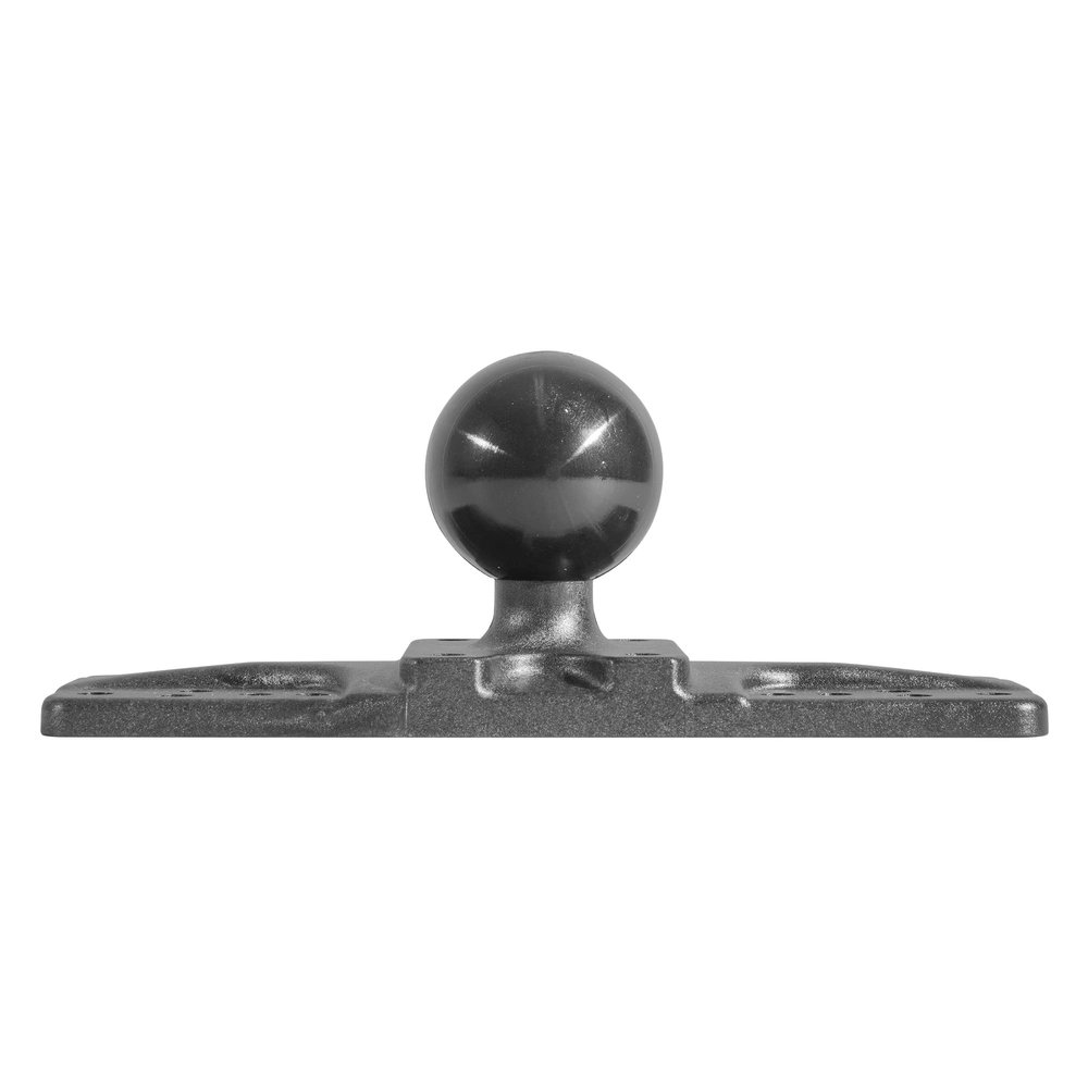 iBOLT 38mm / 1.5 inch Ball Composite Universal Marine Electronic Fish Finder Mounting Plate for Industry Standard Dual Ball Socket mounting arms