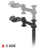 RAM MOUNTS No-Drill Mount for '05-24 Toyota 4Runner & Tacoma RAM-VB-138-SW2 Compatible with RAM Tablet and Laptop Holders view 2
