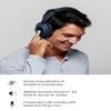 Cleer Alpha Noise Cancelling Bluetooth Headphones, 40mm Ironless Driver, Deep Bass Customize EQs, 35Hr Play, Dual-Mic, Clear Calls, Comfort Fit, Bluetooth 5.1, Hi-Res Wireless Headphone, Midnight Blue view 2