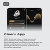 Cleer Alpha Noise Cancelling Bluetooth Headphones, 40mm Ironless Driver, Deep Bass Customize EQs, 35Hr Play, Dual-Mic, Clear Calls, Comfort Fit, Bluetooth 5.1, Hi-Res Wireless Headphone, Midnight Blue view 4
