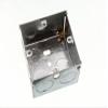 One Stop DIY 3 x FLUSH METAL BACK PATTRESS BOX 1 GANG SINGLE 47MM NEW view 1