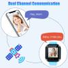 4G Kids Smart Watch w GPS Tracker, Phone Watch w Video Chat 3 Way-call Wi-Fi SOS Touch Screen Child Tracker Phone Watches Christmas Birthday Gift For Boys Girls 3-15 Years w Sim Slot Kids Watch view 4