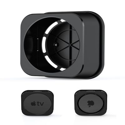 Anti-Theft Wall Mount for Apple TV Security Holder - Compatible with Apple TV 4K/ HD