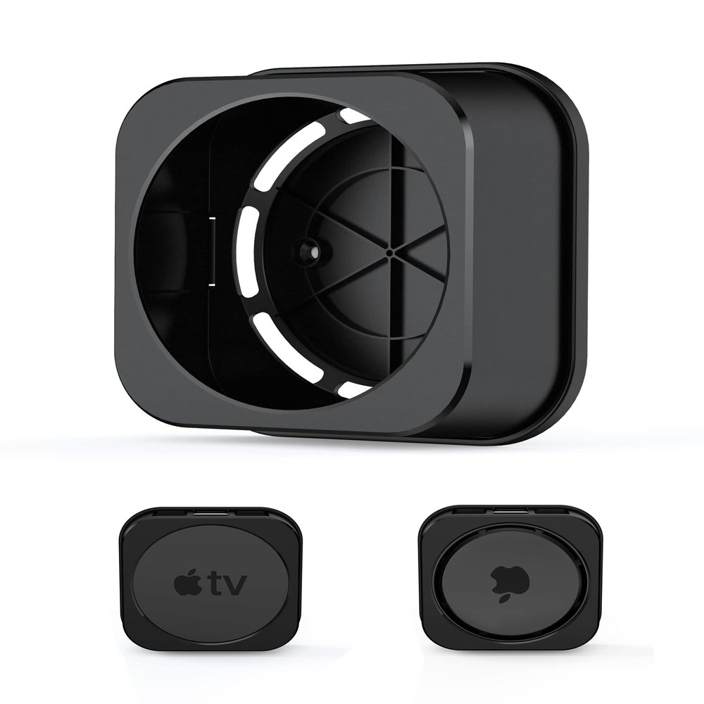 Anti-Theft Wall Mount for Apple TV Security Holder - Compatible with Apple TV 4K/ HD