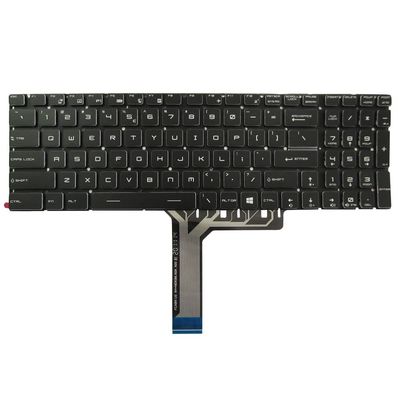 Abakoo New Keyboard with Backlit Compatible with MSI GS60 GS63 GS63VR GS70 GS72 GT62 GT62VR GT72 GT73VR GE62 GE62VR GE63 GE72 GE73 GE73VR PE60 PE62 PE70 GL62 GL72 GP62 GP72 WS60 WS70 WS72