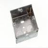 One Stop DIY 5 x FLUSH METAL BACK PATTRESS BOX 1 GANG SINGLE 35MM NEW view 1