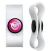 GRAPHICS & MORE Wonder Woman 80th Pastel Logo Headphone Earbud Cord Wrap - Charging Cable Manager - Wire Organizer Set of 2 - White view 1